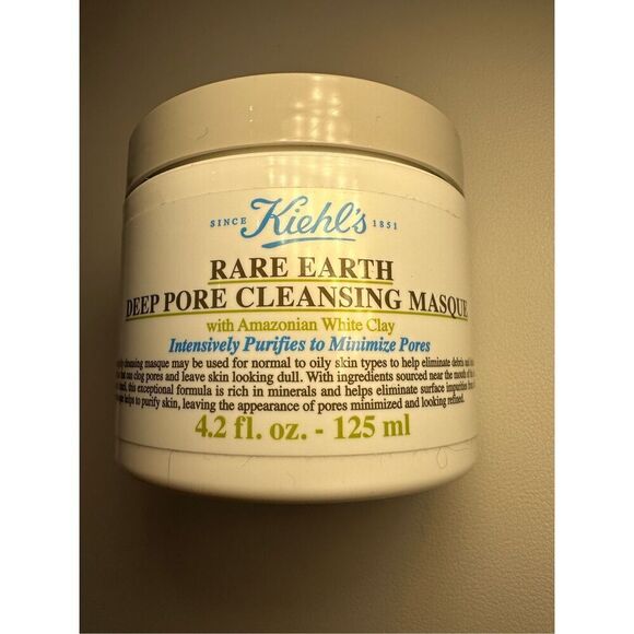 Kiehl's Rare Earth Deep Pore Cleansing Mask 125ml - Picture 1 of 6